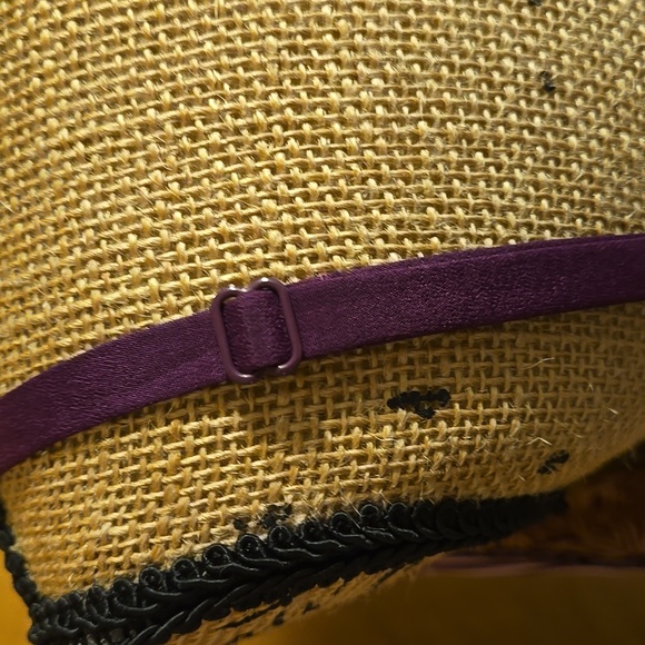 LOFT Printed Maxi Dress Purple Size L - Picture 9 of 11